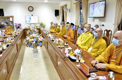 Hà Tĩnh: Ban Trị sự Phật giáo tỉnh tham dự lễ kỷ niệm 40 năm thành lập GHPG Việt Nam