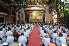 Ngày tu an lạc tháng 10 năm Ất Tỵ tại chùa Bằng