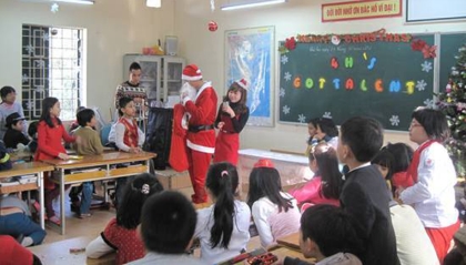 Giáng Sinh trong chùa?