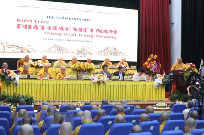 Hội thảo về 'Kiến trúc Phật giáo Việt Nam - thống nhất trong đa dạng'
