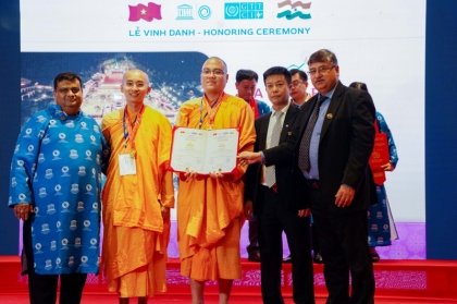 Chùa Ba Vàng nhận danh hiệu 'Khu du lịch văn hóa tâm linh tiêu biểu Châu Á - Thái Bình Dương'