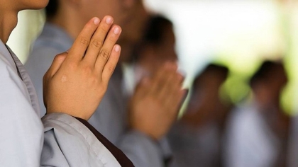 'Con nguyện giữ giới không nói dối'