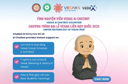 Hướng dẫn sử dụng Chatbot AI để cập nhật thông tin về Đại lễ Vesak 2025