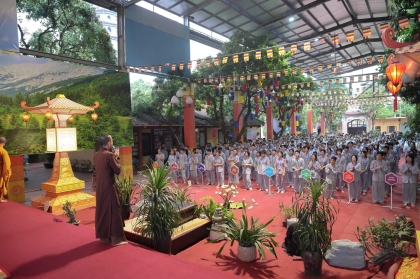 Ngày tu học cuối cùng khóa tu tuổi trẻ 2025 - lần thứ XIII tại chùa Bằng