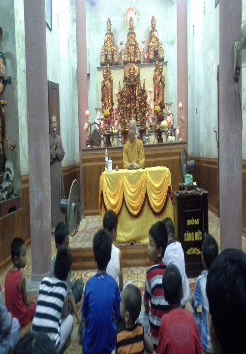 Thông báo về khóa tu một ngày an lạc tại chùa Văn Môn 