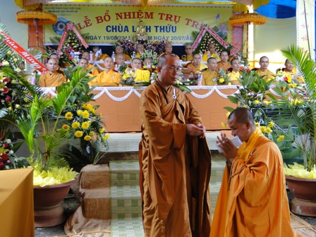 ĐăkLăk: Chùa Linh Thứu tổ chức lễ bổ nhiệm trụ trì