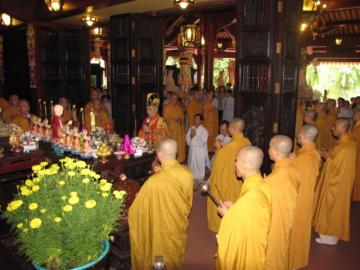 Chùa Viên Giác tổ chức Đại trai đàn chẩn tế