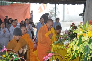 Nghệ An: Lễ Phật thành đạo tại chùa Đại Tuệ
