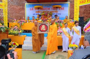Đăk Nông: Lễ bổ nhiệm trụ trì chùa Thiên Phước