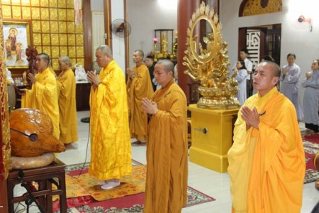 Chùa Huệ Quang tưởng niệm 20 năm ngày Cố TT. Thích Huệ Hướng viên tịch