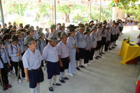 Đà Nẵng: Khai mạc trại HL A Nô Ma Ni Liên - Tuyết Sơn 2015 GĐPT quận Cẩm Lệ