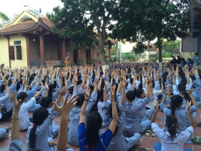 Ấn tượng với 7 ngày khóa tu mùa hè tại chùa Thao Chính