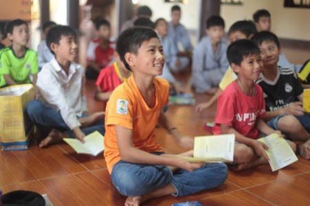 Lớp học về đạo hiếu trong mùa hè của giới trẻ