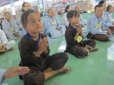 Công đức xây chùa Phật giáo