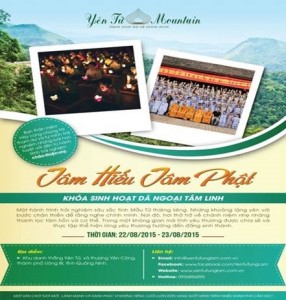 Chương trình sinh hoạt dã ngoại chủ đề “Tâm hiếu – Tâm Phật”