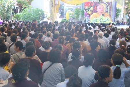 Lễ khai Pháp tại trường hạ Vạn Phúc