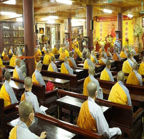 Hà Nội: Trường hạ Tổ đình Bồ Đề tự tứ kết thúc an cư kiết hạ PL.2564