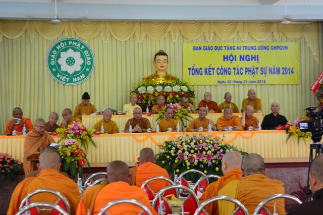 Ban Giáo dục Tăng Ni TW: Hội nghị tổng kết và triển khai công tác Phật sự 2014-2015