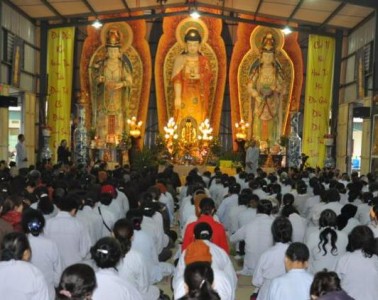 Nghi thức thọ Tam quy và Ngũ giới và Bát quan trai giới