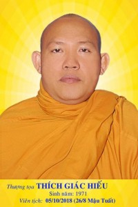 Bình Thuận: Cáo phó Thượng tọa Thích Giác Hiếu viên tịch