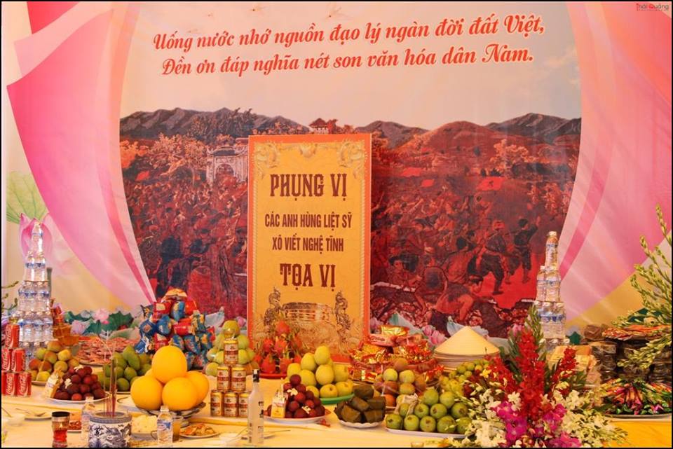 Đại lễ cầu siêu các anh hùng liệt sĩ tại Nghệ An