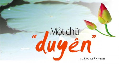Chữ duyên trong đạo Phật