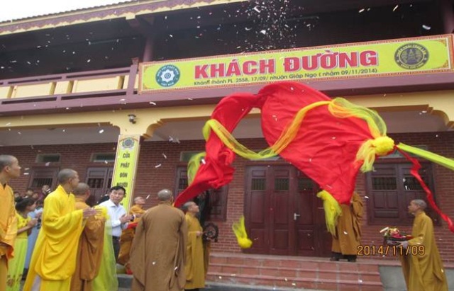 Hoàn thành một số hạng mục tại  chùa Chí Linh