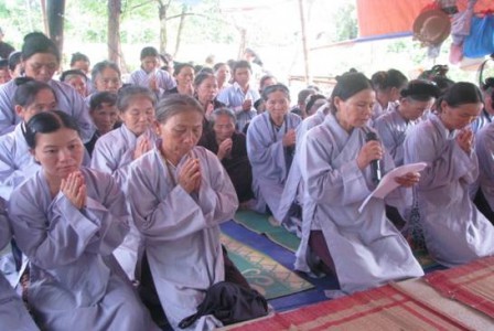 Lễ Vu lan báo hiếu tại chùa Đông Yên Tự