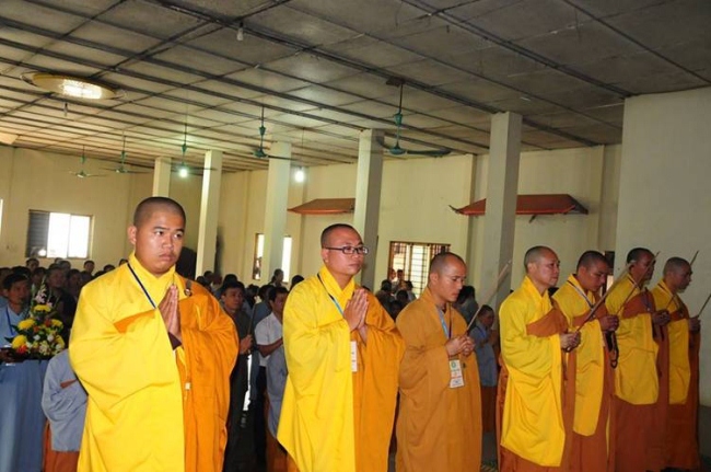 Hà Nội: Lễ cầu nguyện trùng tu ngôi Tam Bảo chùa Hòa Phúc