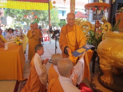 Lễ Khánh tạ đại hùng bửu điện, bổ nhiệm trụ trì chùa Phật Quang 