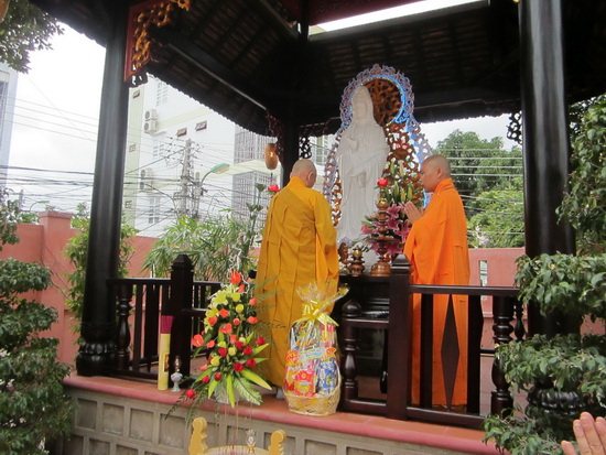 Chùa Phú Đức tổ chức lễ lạc thành Quan Âm các