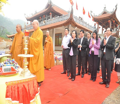 Khởi công động thổ xây dựng giai đoạn II chùa Tân Thanh