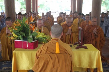 Hà Tĩnh: Hội nghị tập huấn Tăng sự cho các hành giả an cư 