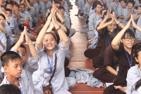 Khóa tu mùa hè chùa Từ Xuyên - Ngày thứ tư