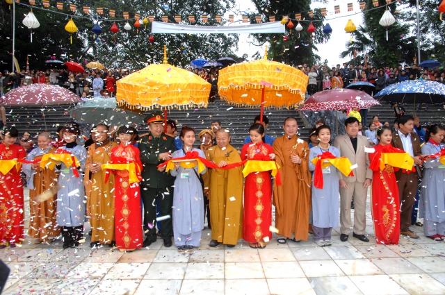 Khánh thành bến Rồng chùa Tượng Sơn Hà Tĩnh