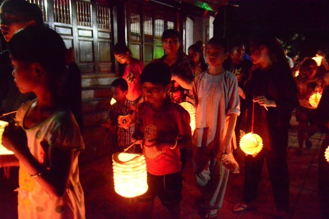 Hà Tĩnh: Tưng bừng lễ hội trung thu chùa Tượng Sơn