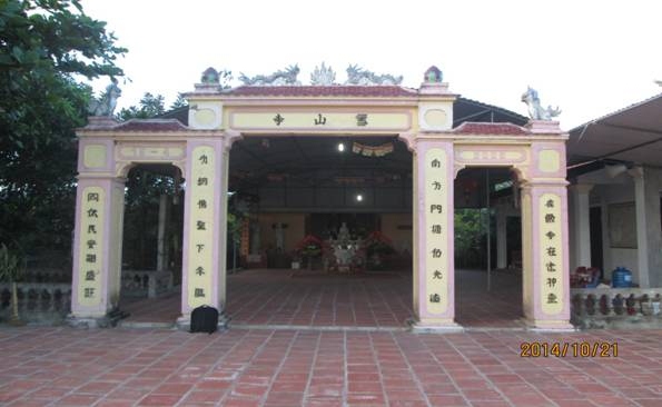 Nghệ An: Công nhận chùa Tuyết Sơn là Di tích cấp tỉnh