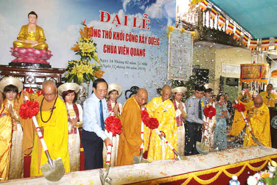Lễ khởi công đại trùng tu chùa Viên Quang Đà Nẵng