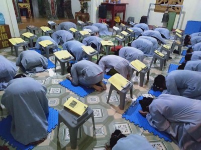 Hà Tĩnh: Chùa Vĩnh Phúc ngày tu an lạc tháng 5 Kỷ Hợi