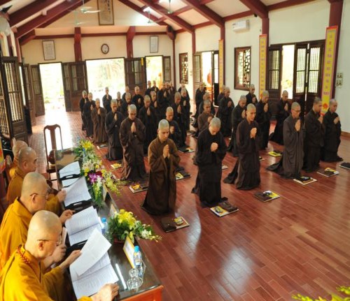 Ngày truyền giới chính thức của Đại giới đàn Hà Nội 2019