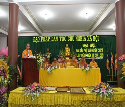 Gia Lai: Phật giáo huyện Chư Sê đại hội lần thứ IV - NK 2016 - 2021