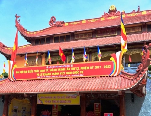 Không khí chuẩn bị Đại hội và lễ khánh thành Việt Nam Quốc Tự