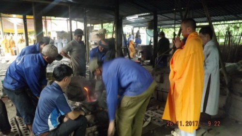 Chùa Song Tử Tây sắp có đại hồng chung