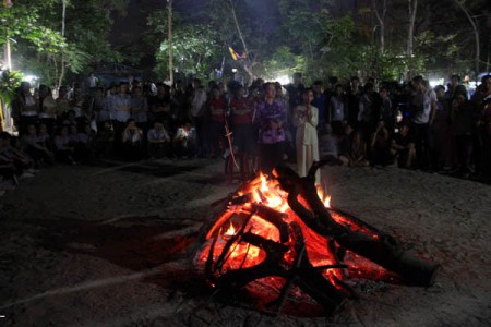 Khai mạc trại Đức Hạnh 3 ngành Nữ GĐPT Đà Nẵng