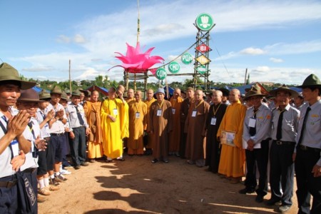 Gia Lai: GĐPT tổ chức trại họp bạn nghành Thanh, Thiếu toàn tỉnh 