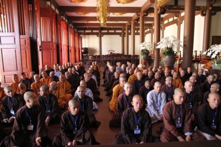 Đại giới đàn Cam Lộ Giác Ngộ ngày thứ nhất