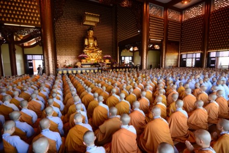 TPHCM: Trang nghiêm khai mạc Đại giới đàn Trí Đức PL. 2559