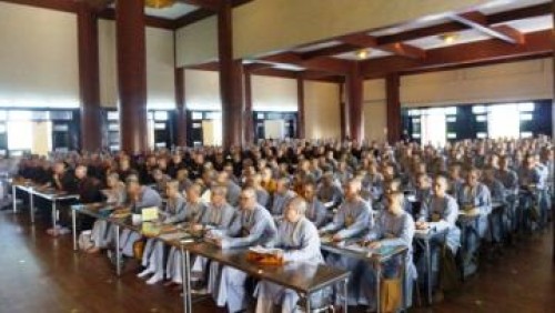 TPHCM: Khai mạc khóa học Giới luật và Nghi lễ thiền môn 