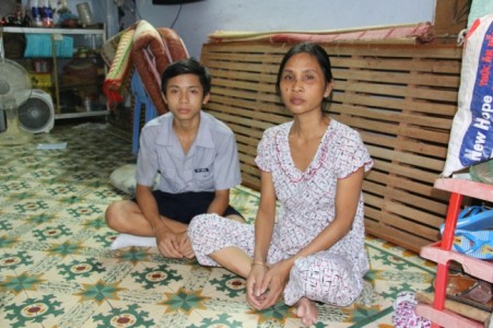 Hoàn cảnh của một Đoàn sinh GĐPT, cha mất, mẹ bị ung thư nuôi bốn anh em