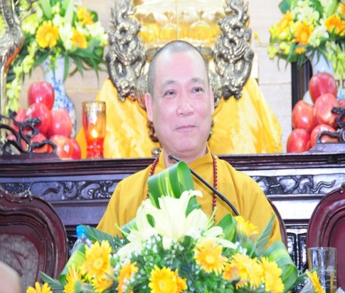 HT. Thích Bảo Nghiêm thuyết giảng tại trường hạ PG tỉnh Quảng Ninh